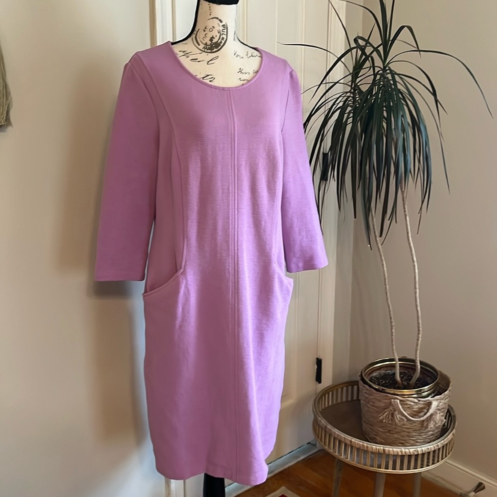 Boden Lavender Midi Dress